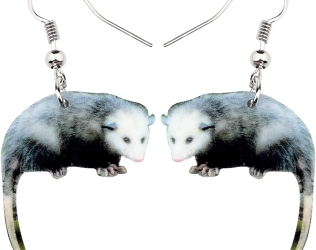 Possum Earrings