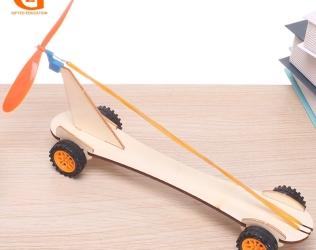 Rubber Band Powered Car