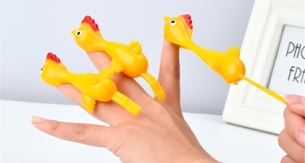 Yellow Chicken Catapult