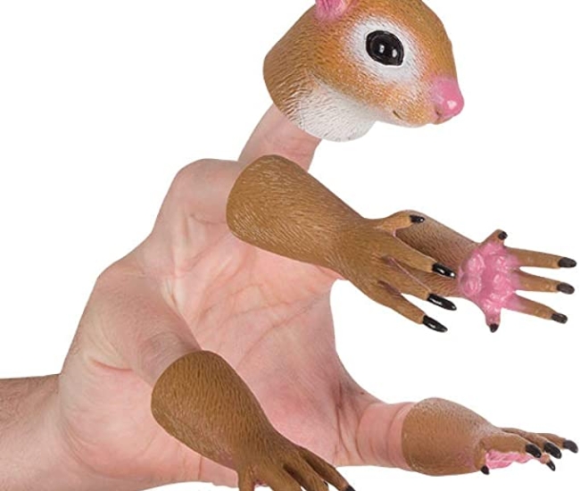 5 Finger Squirrel Puppet