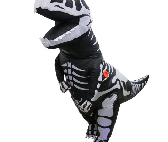 Adult Inflatable T-Rex Skeleton Costume