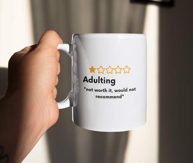 Adulting 1 Star Mug