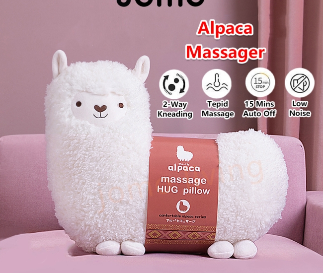 Alpaca Warm Massager Pillow