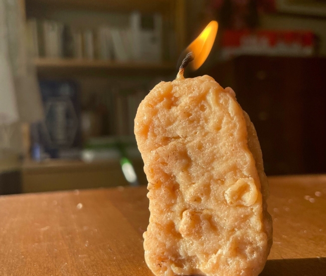 Chicken Nugget Candle