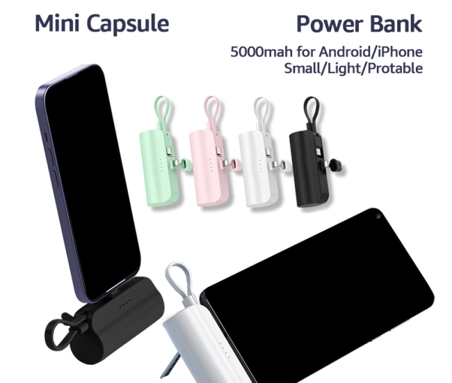 Fast Charging Power Bank without the Messy Cables