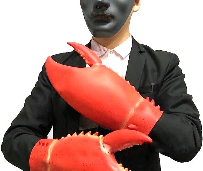 Funny Lobster Crab Claw Gloves