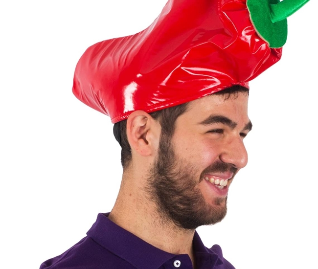 Funny Red Pepper Hat