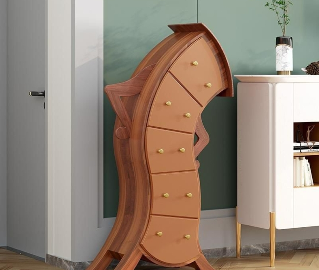 Funny Robot Shaped Cabinet