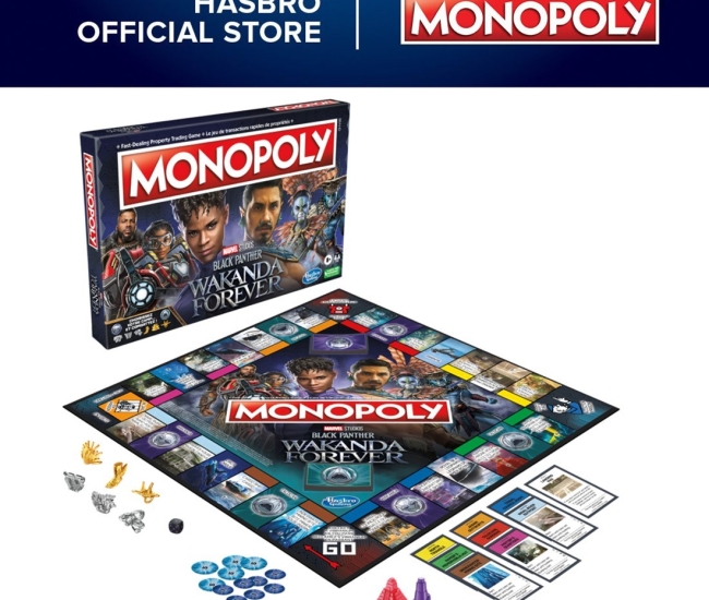 Monopoly: Marvel Studios' Black Panther: Wakanda Forever Edition