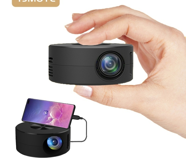 Portable Mini Projector with Mirroring Screen for Smartphone