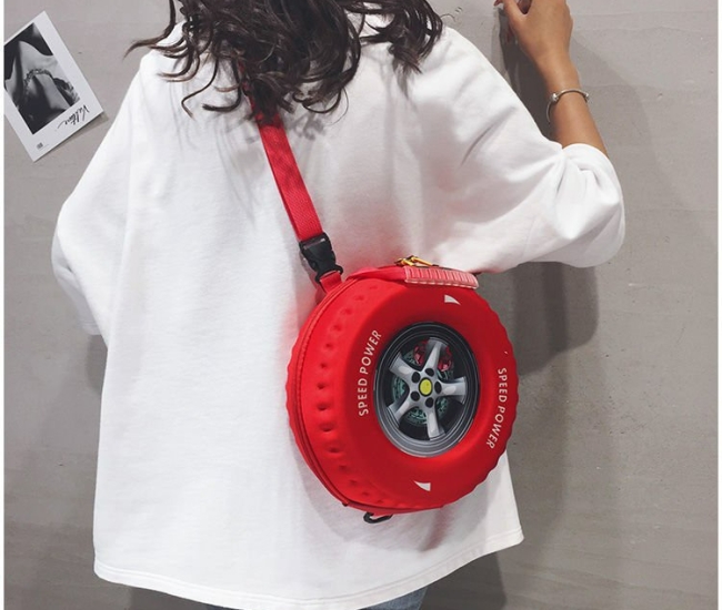 Quirky Tire Bag for Women