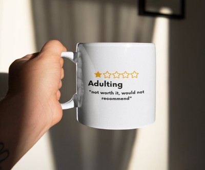 Adulting 1 Star Mug