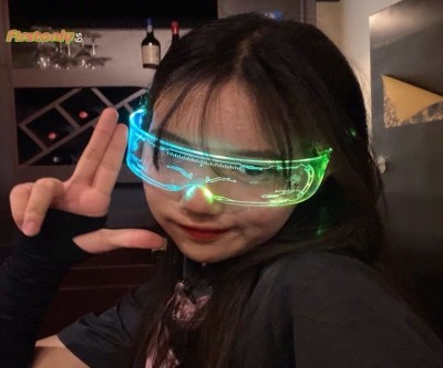 Colorful Luminous Glasses