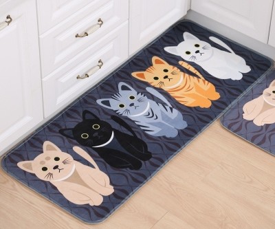 Cute Cat Anti Slip Mat