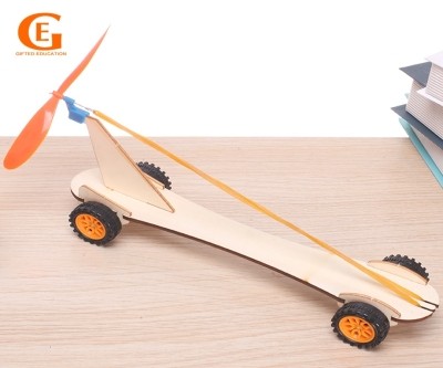 Rubber Band Powered Car