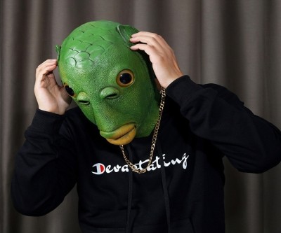 Weird Green Fish Mask